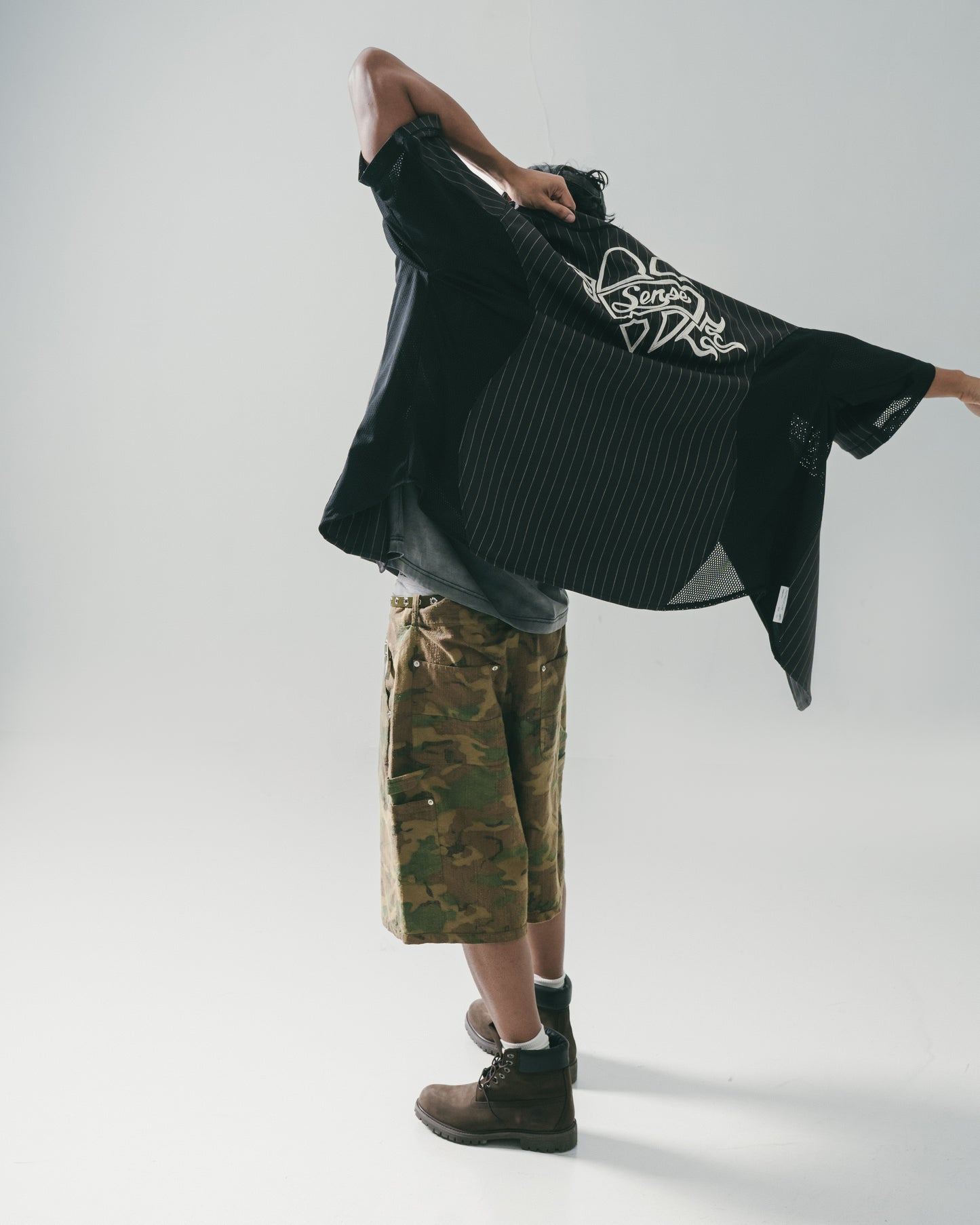 
                  
                    Embroidery Baseball Shirt Black【M25-20BK】
                  
                