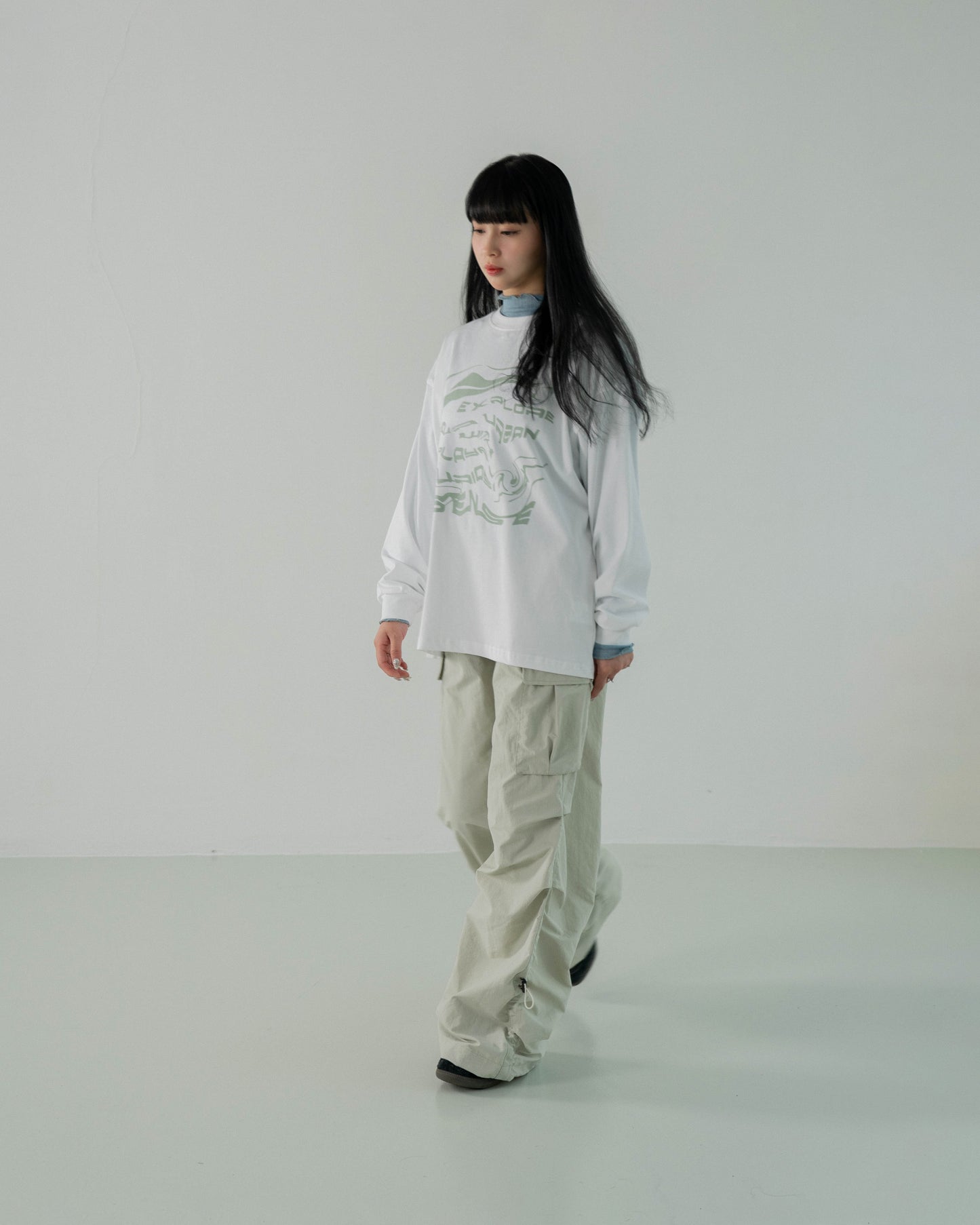 
                  
                    LS Cotton Lipuify Print Tee White【L23-T04WH】
                  
                