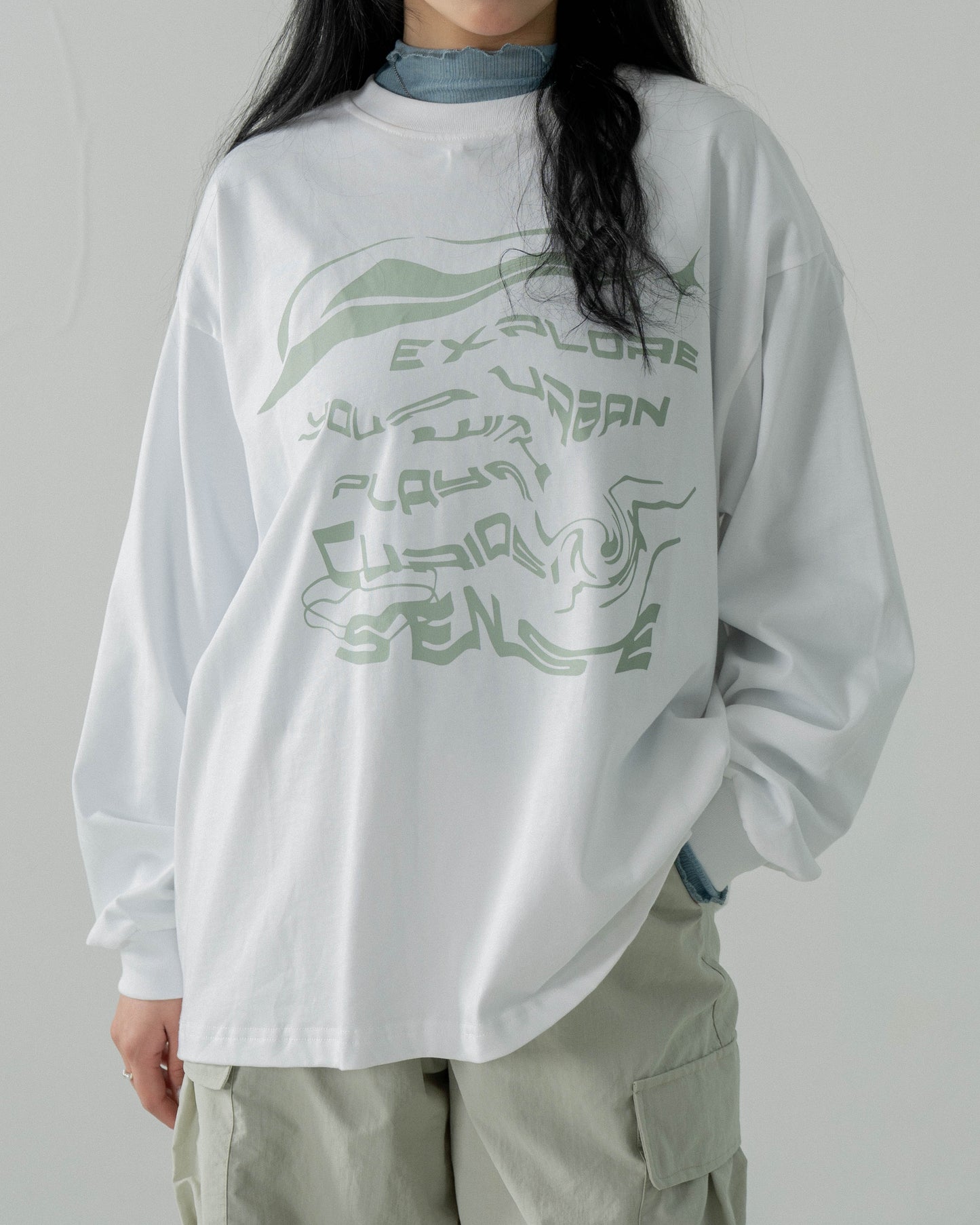 
                  
                    LS Cotton Lipuify Print Tee White【L23-T04WH】
                  
                