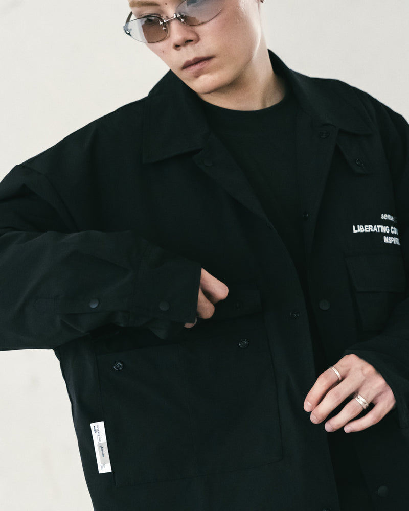 
                  
                    Shell City Wading Jacket Black【SPM-03BK】
                  
                
