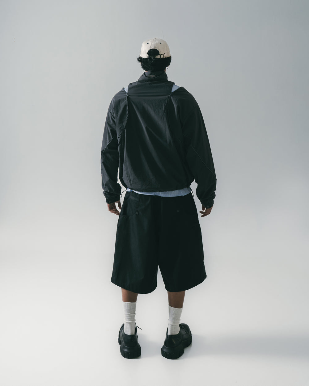 Half & Wide Cut Chino Black【M25-08BK】