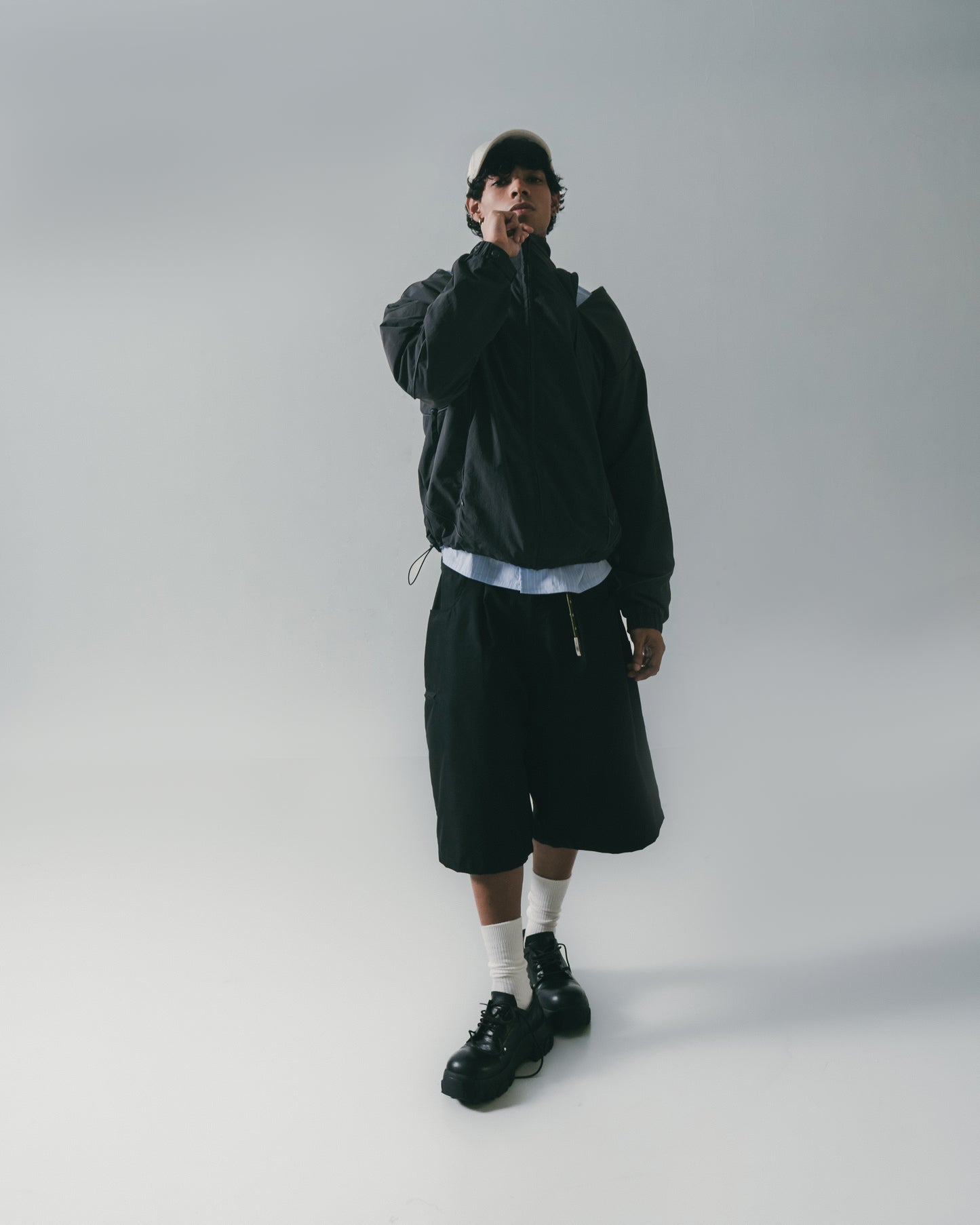 
                  
                    Half & Wide Cut Chino Black【M25-08BK】
                  
                
