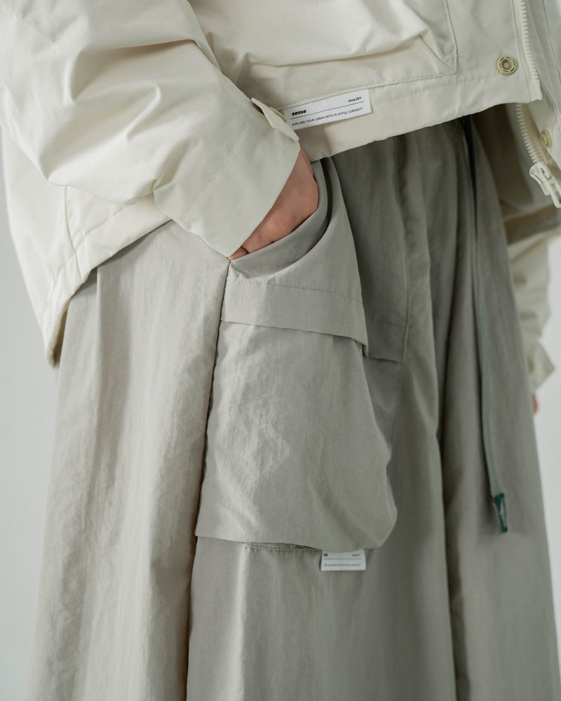 
                  
                    MS Multi Pocket Full Skirts Ivory【L23-35IY】
                  
                