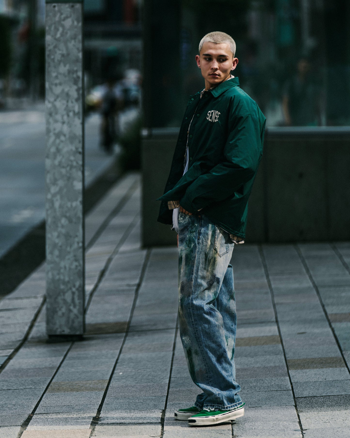 
                  
                    SNE Coach Jacket Field Green【M24-49FG】
                  
                