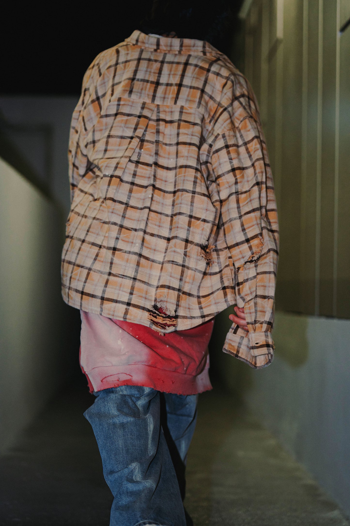 
                  
                    Washed Ageing Destroy Fannel Clear Orange【SENxTM-03CO】
                  
                