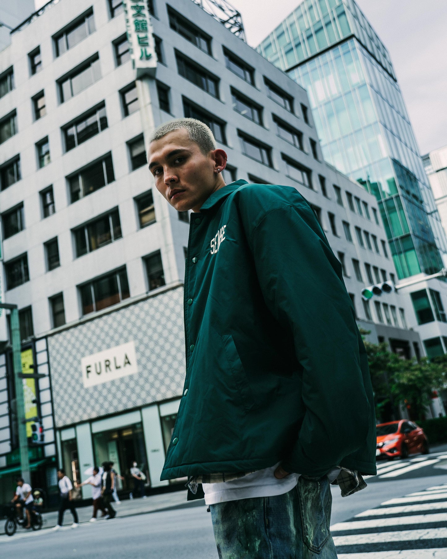 
                  
                    SNE Coach Jacket Field Green【M24-49FG】
                  
                