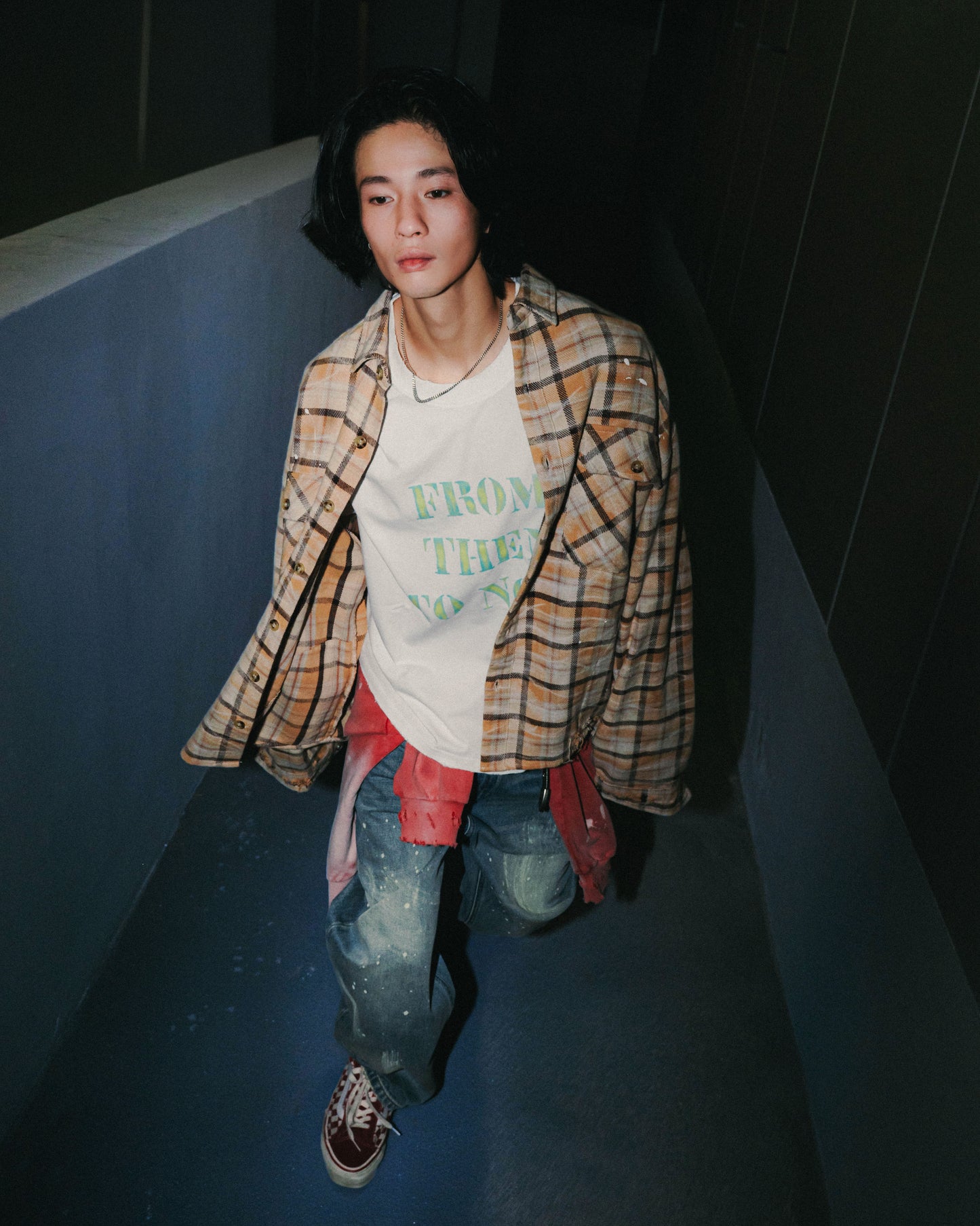 
                  
                    Washed Ageing Destroy Fannel Clear Orange【SENxTM-03CO】
                  
                