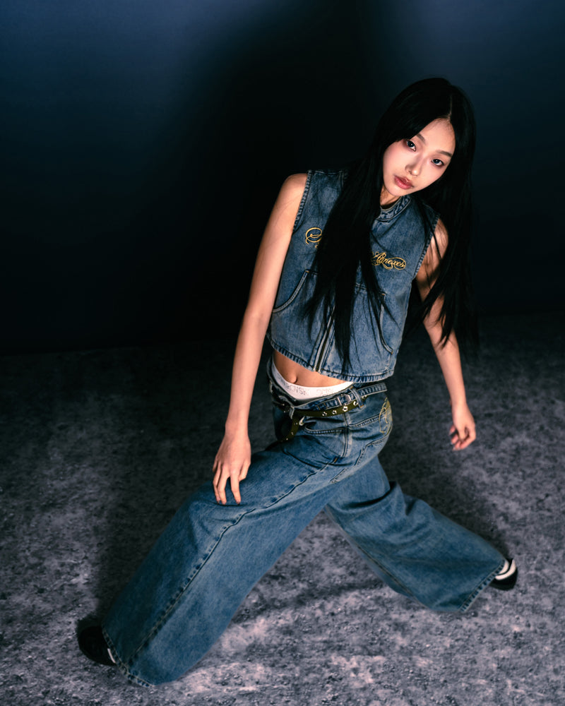 
                  
                    Torque Denim Vest Light Indigo【L25-30LI】
                  
                