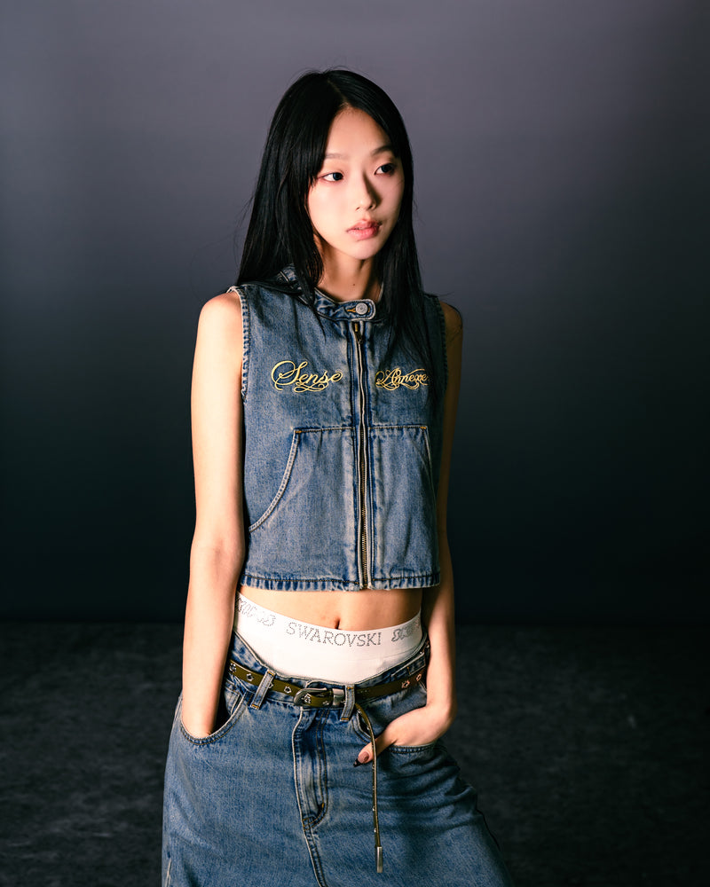 
                  
                    Torque Denim Vest Light Indigo【L25-30LI】
                  
                