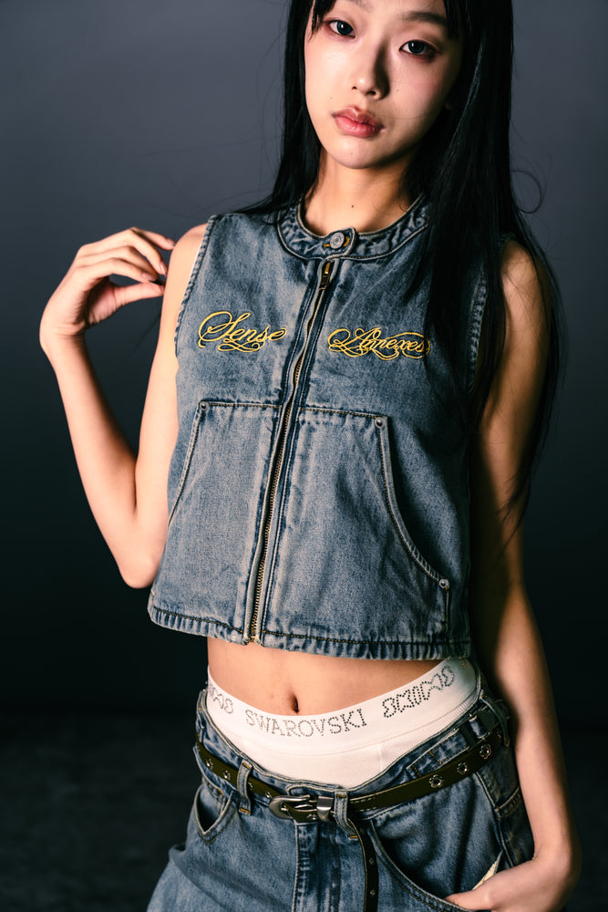 
                  
                    Torque Denim Vest Light Indigo【L25-30LI】
                  
                