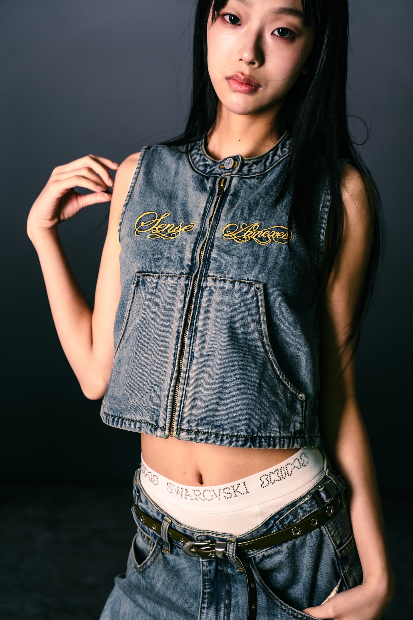 
                  
                    Torque Denim Vest Light Indigo【L25-30LI】
                  
                