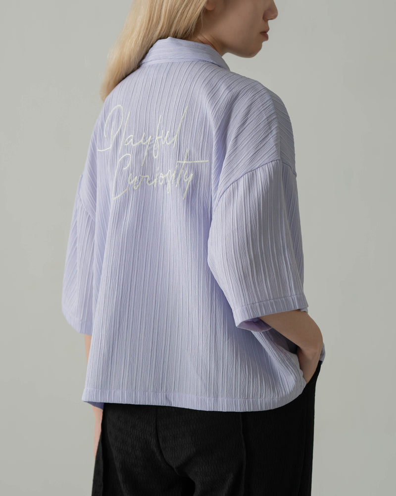 
                  
                    Jacquard SS Shirt Mauve Purple【L23-20MP】
                  
                