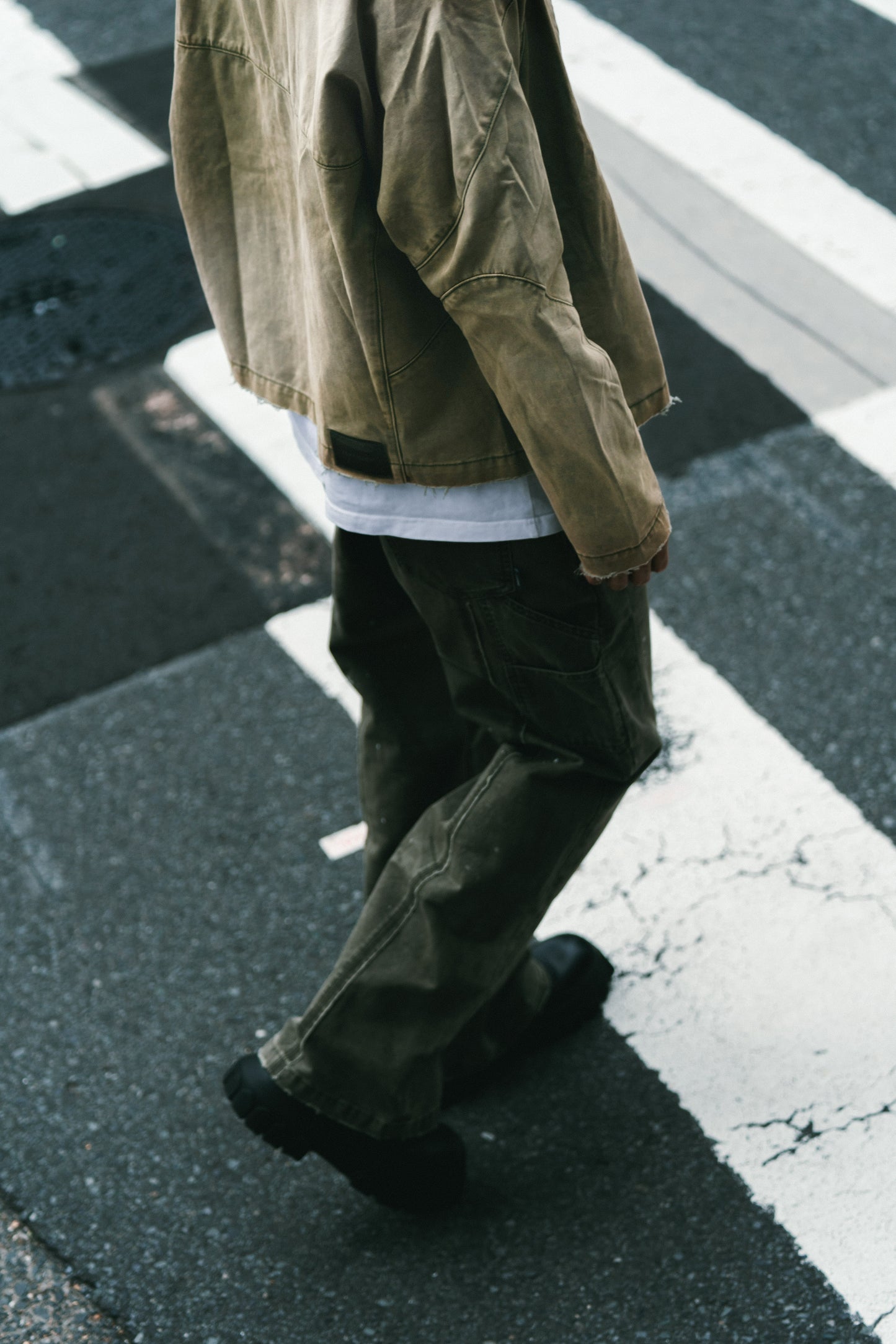 
                  
                    Faded Twisted Straight PT Drab Olive【M24-22DO】
                  
                