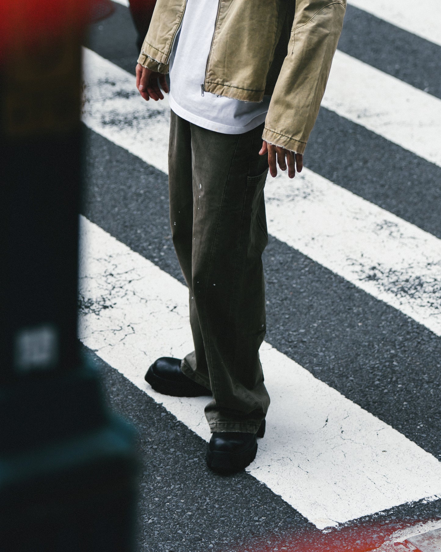 
                  
                    Faded Twisted Straight PT Drab Olive【M24-22DO】
                  
                