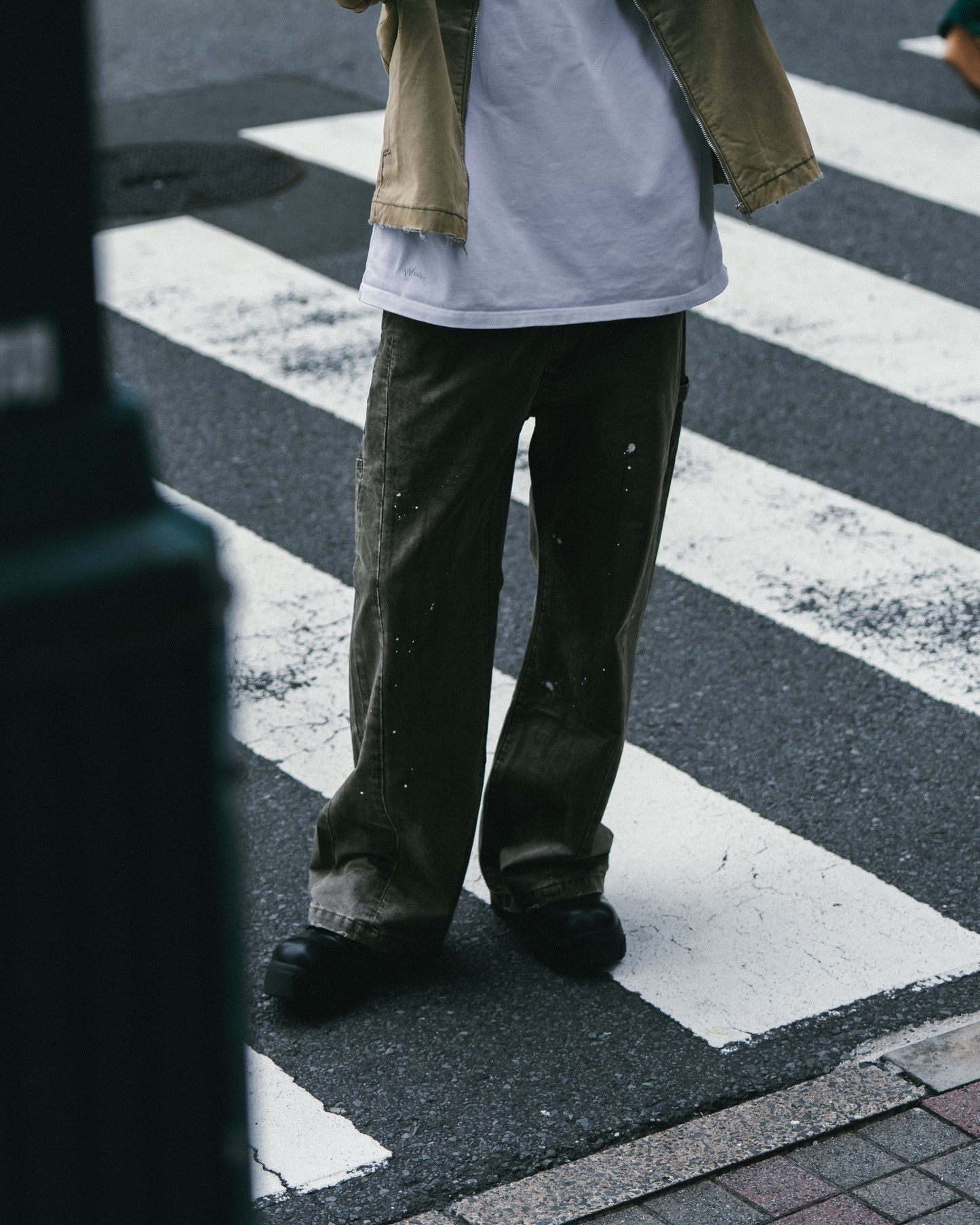 
                  
                    Faded Twisted Straight PT Drab Olive【M24-22DO】
                  
                