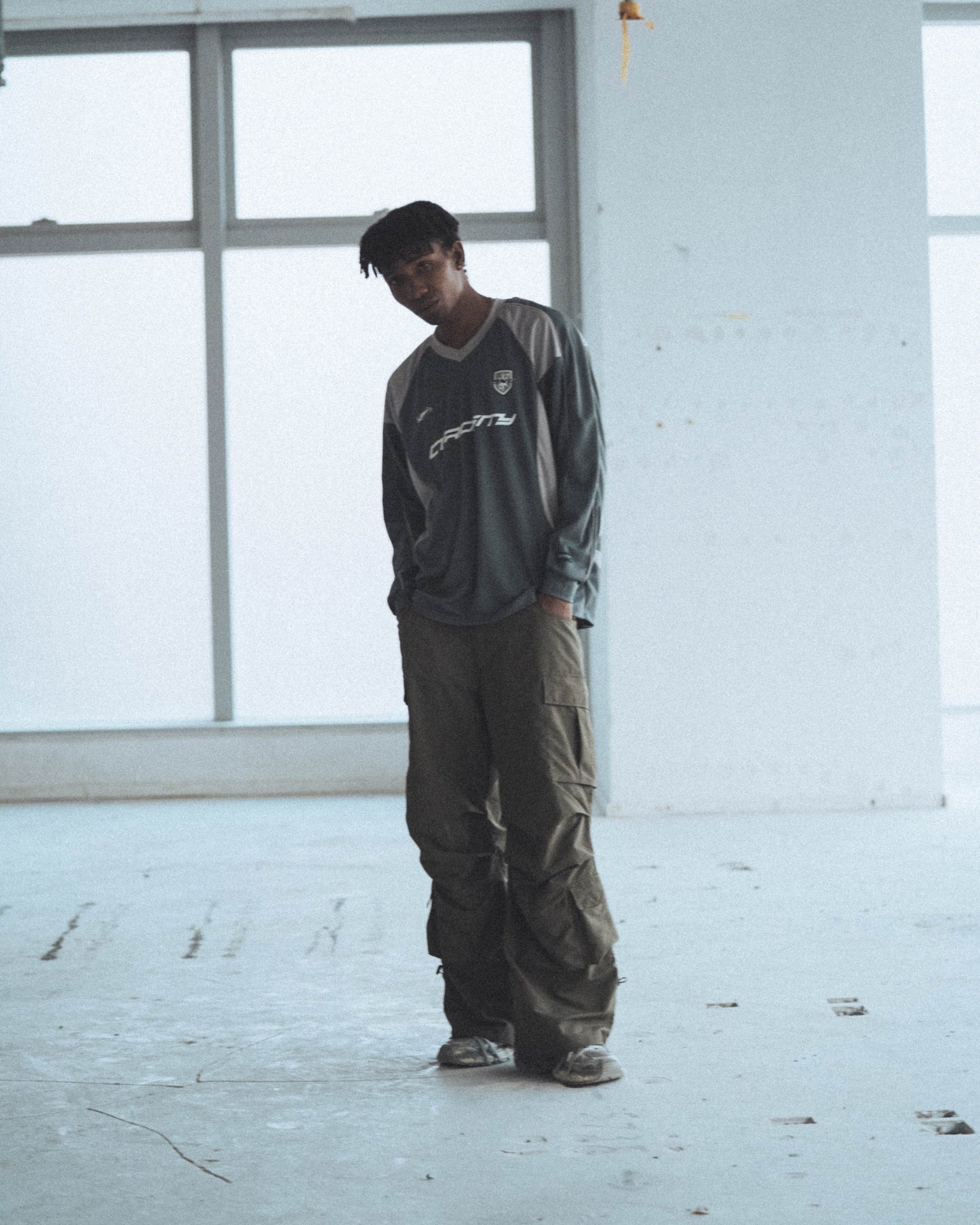 
                  
                    Track Pocket Cargo Pants Beige【M23-50BE】
                  
                
