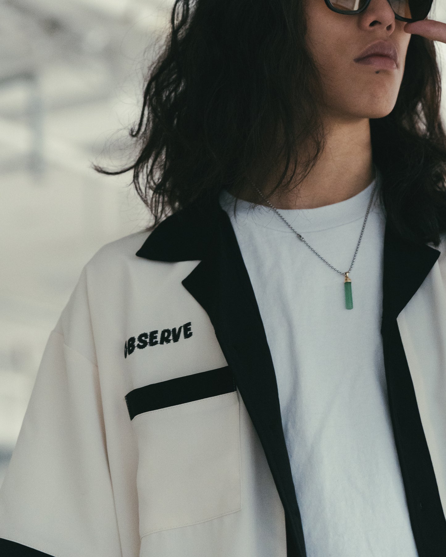 
                  
                    SNE Bowling Shirt Ivory【M24-16IY】
                  
                