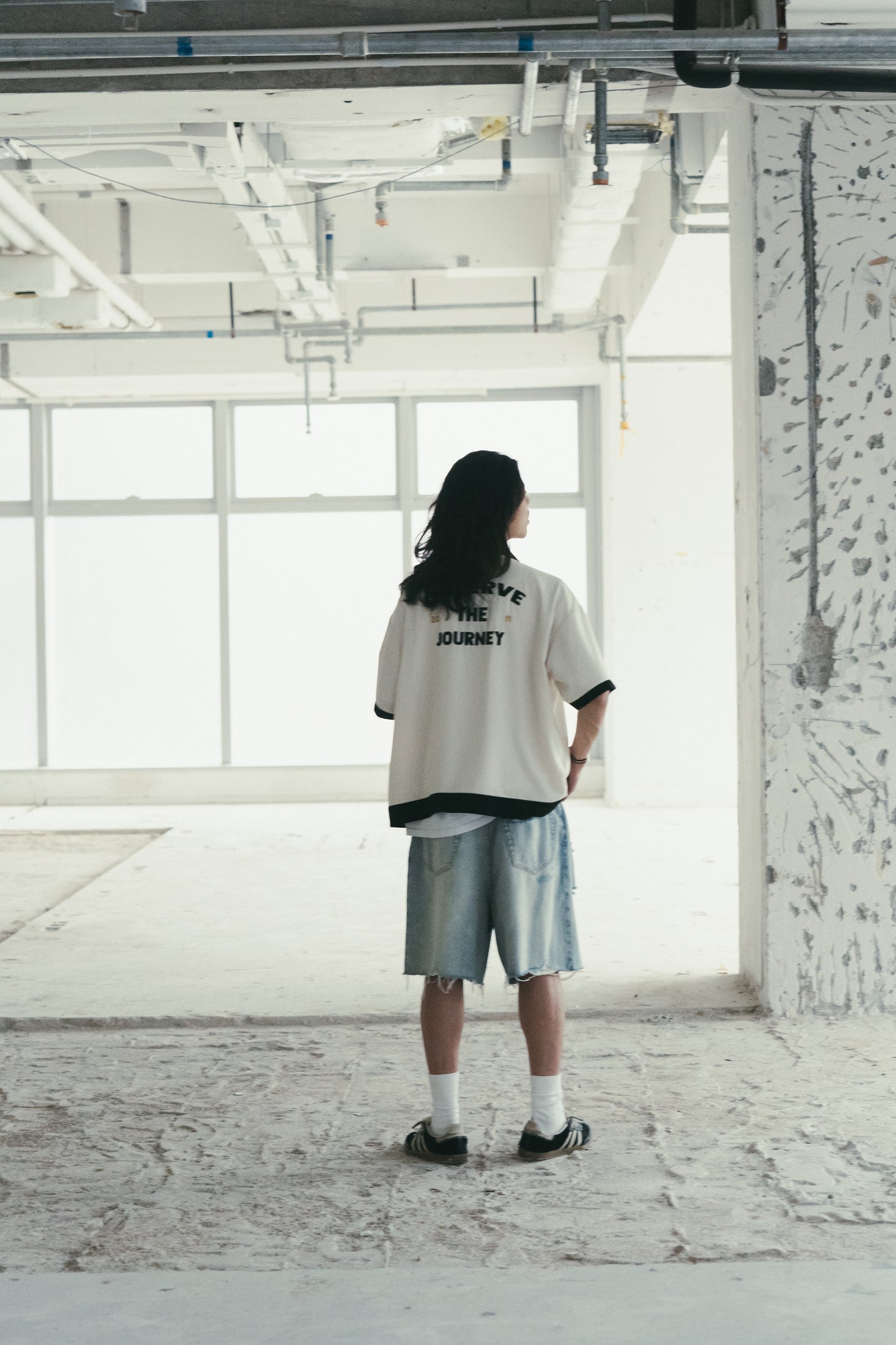 
                  
                    SNE Bowling Shirt Ivory【M24-16IY】
                  
                
