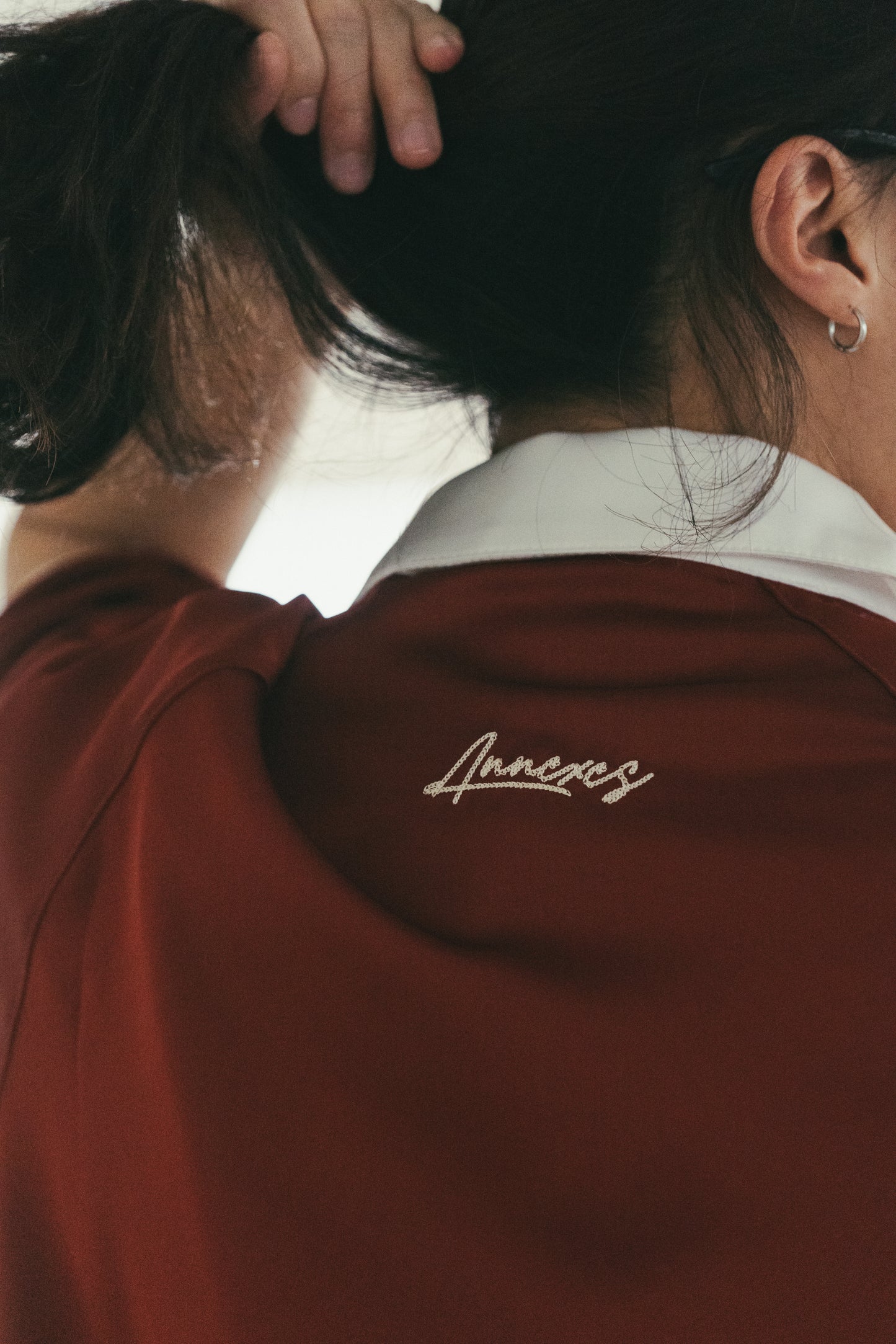 
                  
                    Embroidery Bowling Shirt Henna【M24-15HE】
                  
                