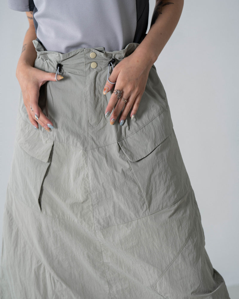 
                  
                    M65 Trapezoidal Pocket Skirt Khaki【L24-19KA】
                  
                