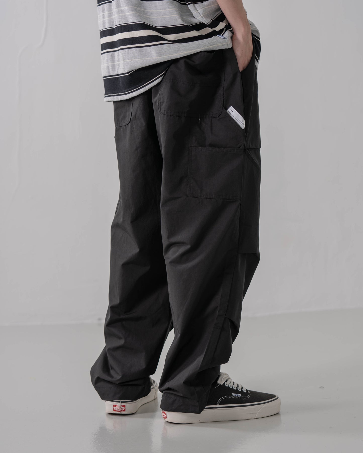 
                  
                    Wide Work Trousers Black【M23-18BK】
                  
                