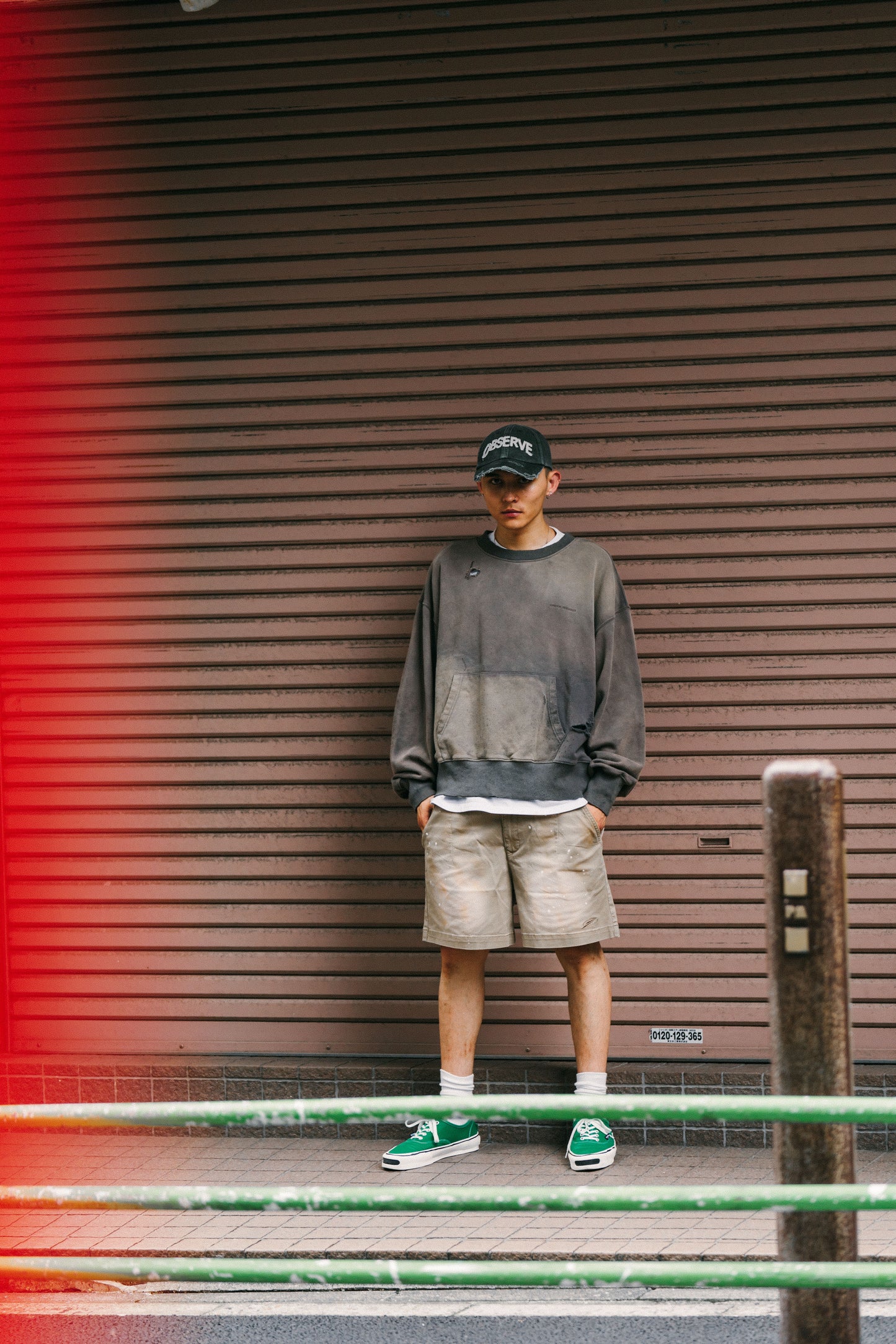 
                  
                    Distressed Crew Neck Charcoal【M24-50CH】
                  
                