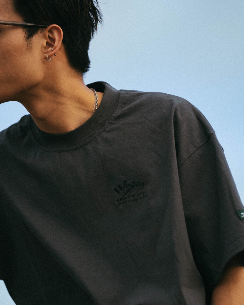 
                  
                    WODEN x sense Dyed Washed Embroidery Logo Tee Navy【SW-T01NY】
                  
                