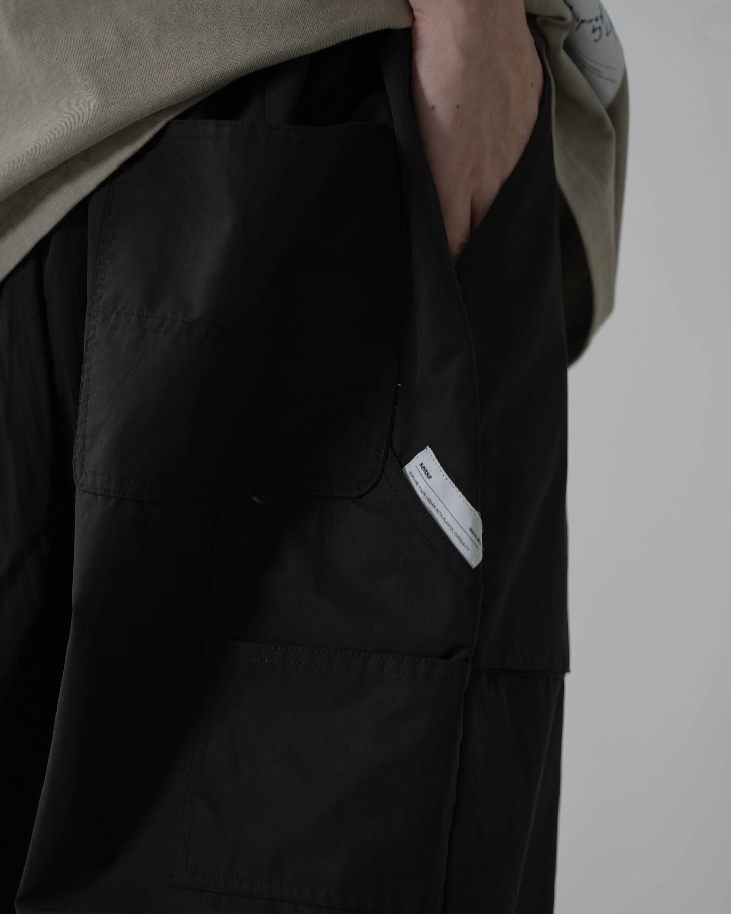
                  
                    Wide Work Trousers Black【M23-18BK】
                  
                