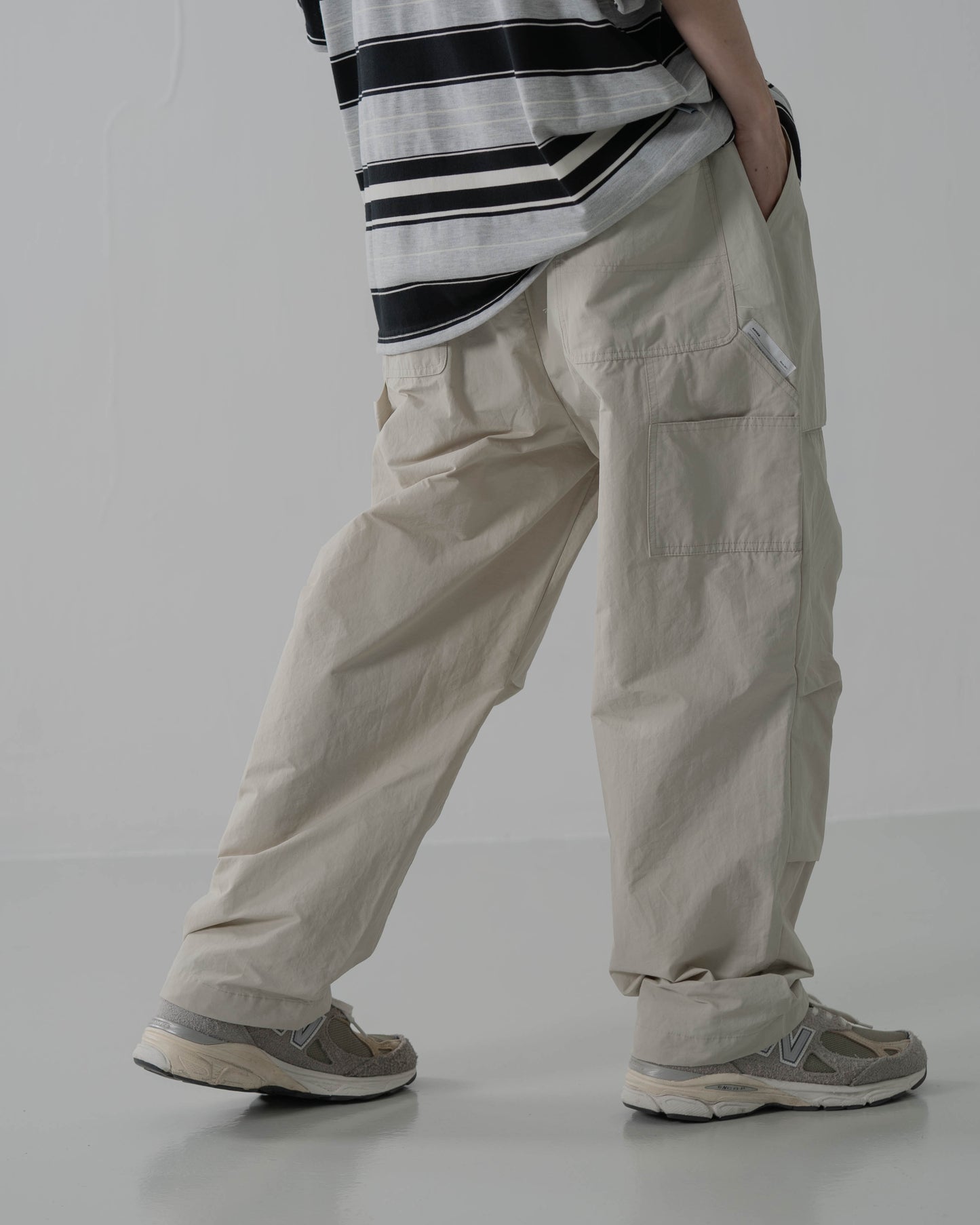 
                  
                    Wide Work Trousers Cream【M23-18CM】
                  
                