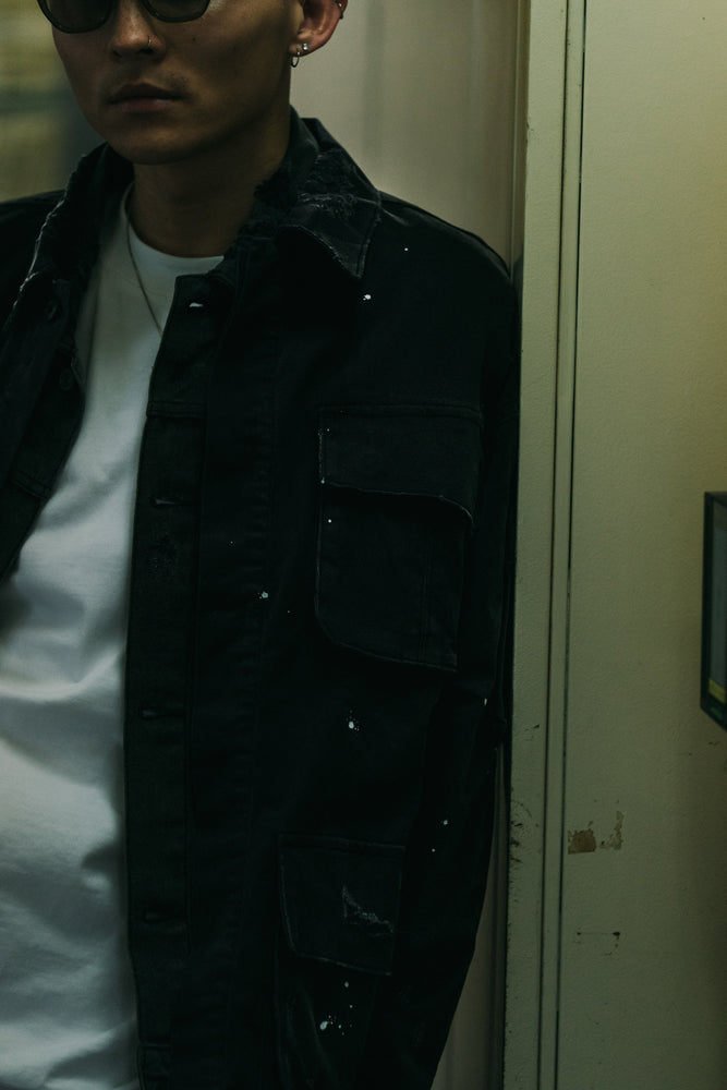 
                  
                    Ageing M65 Jacket Dull Black【M24-47DB】
                  
                
