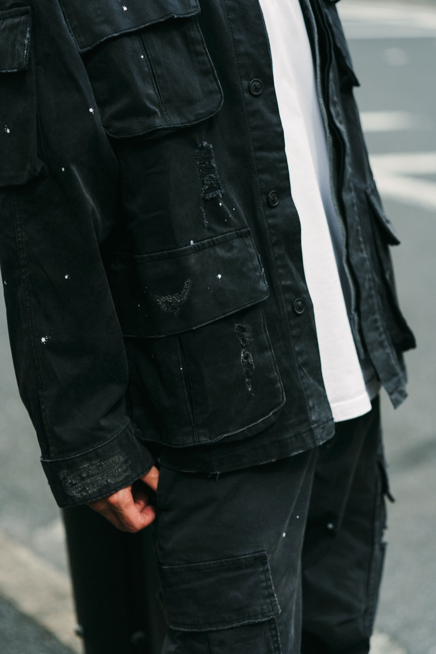 
                  
                    Ageing M65 Jacket Dull Black【M24-47DB】
                  
                