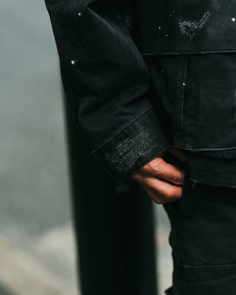 
                  
                    Ageing M65 Jacket Dull Black【M24-47DB】
                  
                