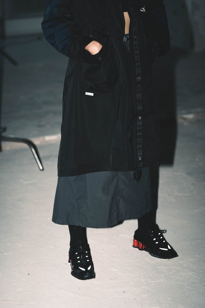 
                  
                    Waterproof Hooded Long Shell Parka Navy【L22-44NY】
                  
                