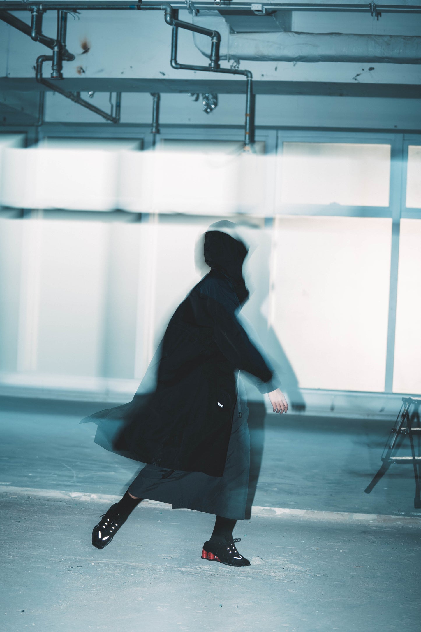 
                  
                    Waterproof Hooded Long Shell Parka Navy【L22-44NY】
                  
                