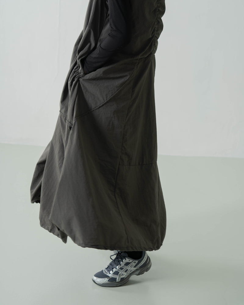 
                  
                    Irrgular Elastic Ruffle Dress Space Grey【L23-31SG】
                  
                