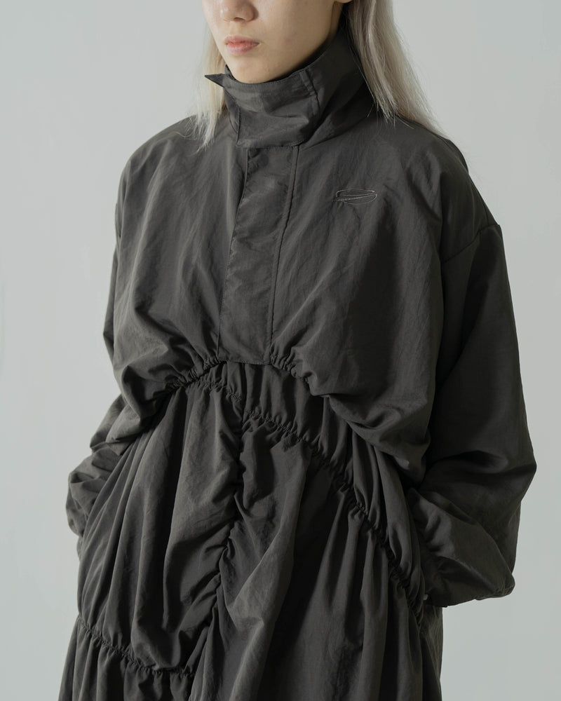 
                  
                    Irrgular Elastic Ruffle Dress Space Grey【L23-31SG】
                  
                