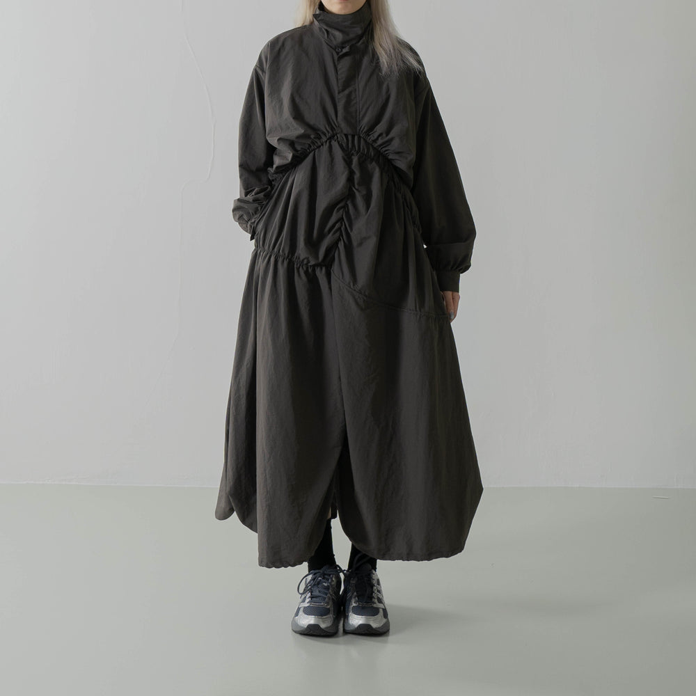 
                  
                    Irrgular Elastic Ruffle Dress Space Grey【L23-31SG】
                  
                