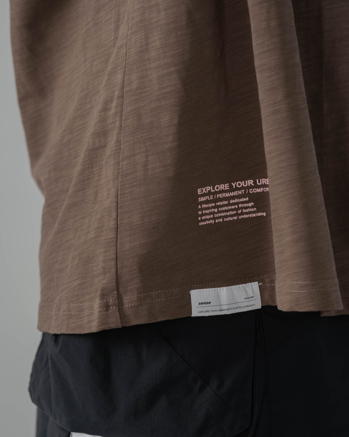 
                  
                    Slub Cotton Pocket SS Brown【M23-T08BR】
                  
                