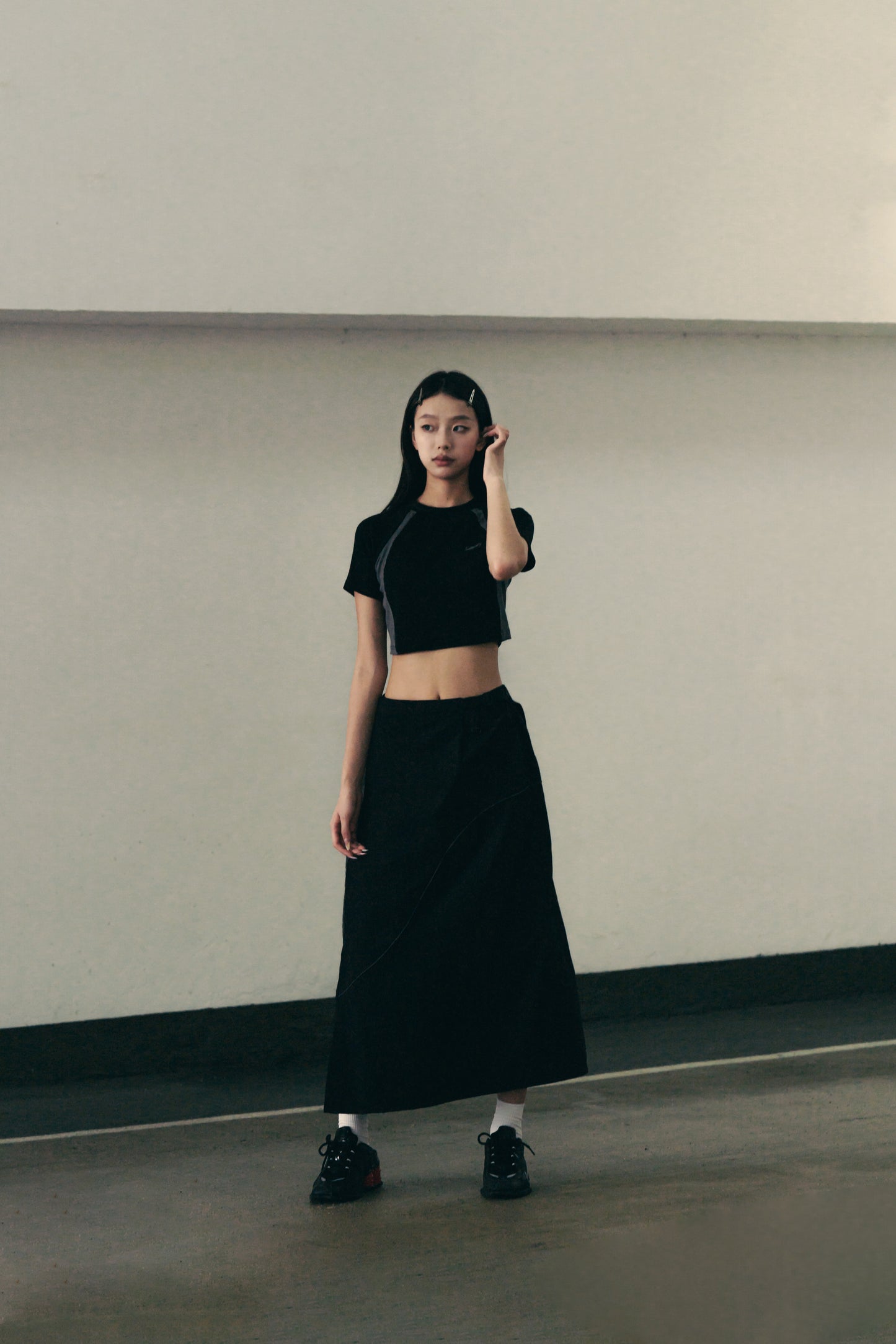 
                  
                    Oversized Bowling Shirt Green【M23-29GN】
                  
                