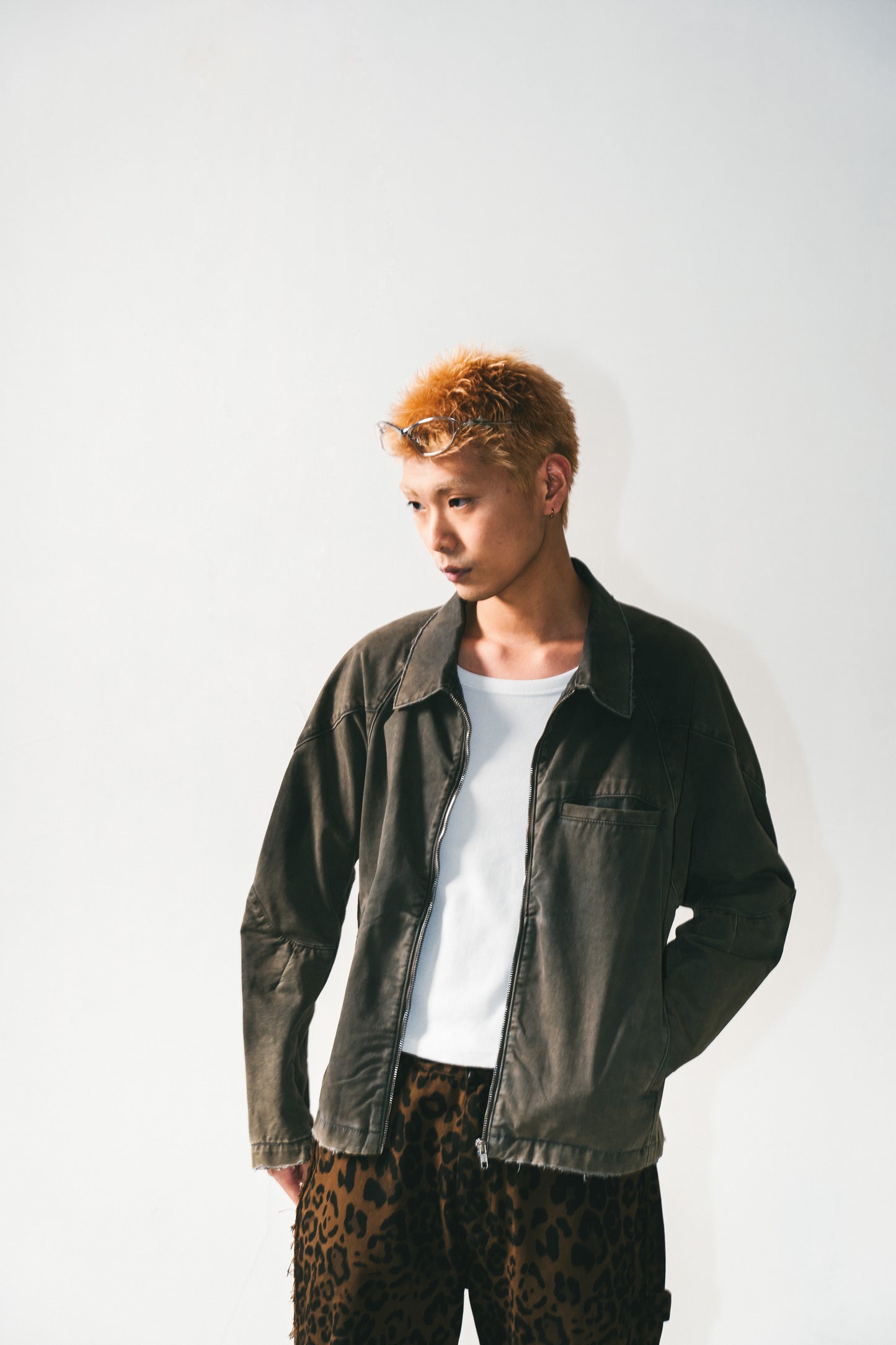 
                  
                    Faded Biker Jacket Coal Black【M24-46CB】
                  
                