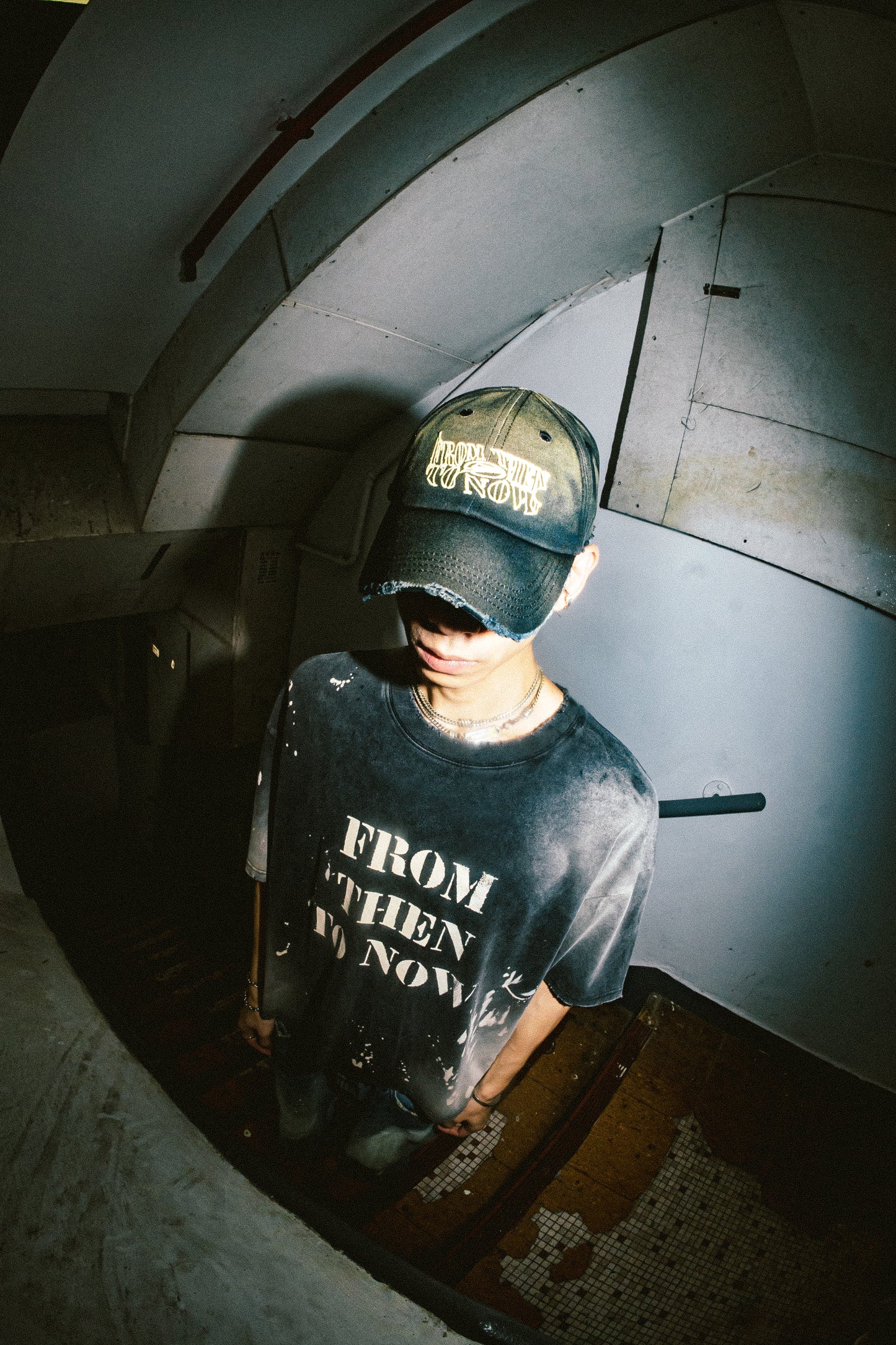 
                  
                    Wash Fade Slogan SS Black【SENXTM-T01BK】
                  
                