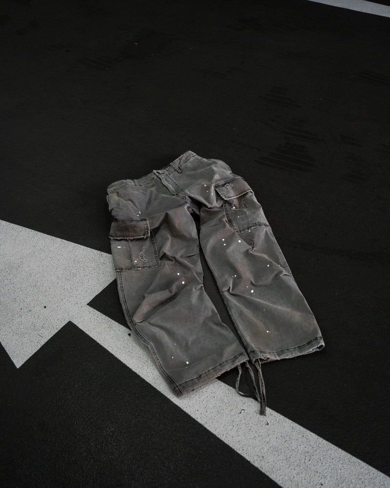 
                  
                    Heavy Dirty Wash Cargo Pants Agate Green【M24-18GN】
                  
                