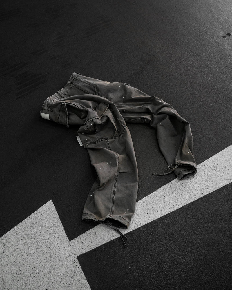 
                  
                    Heavy Dirty Wash Cargo Pants Agate Green【M24-18GN】
                  
                