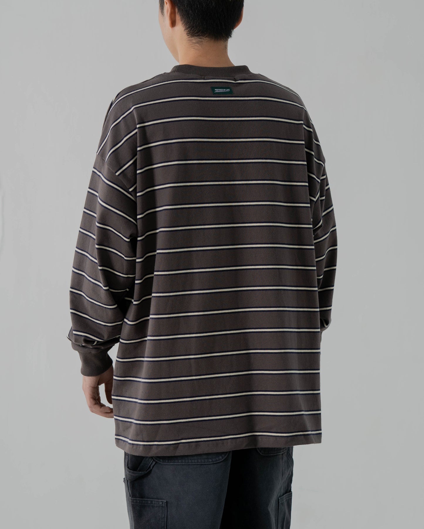 
                  
                    Stripe LS Top Grey【M23-T14GY】
                  
                