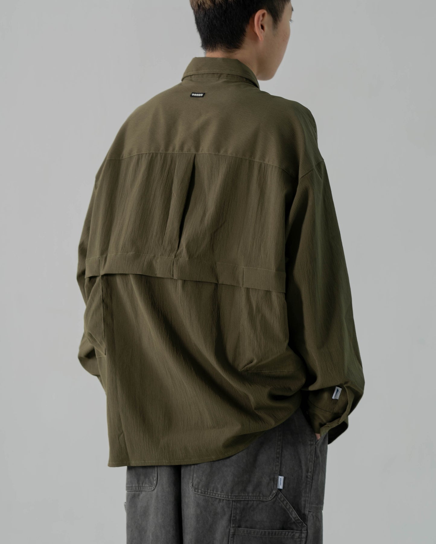 
                  
                    Flad Pocket LS Shirt Olive【M22-46OL】
                  
                