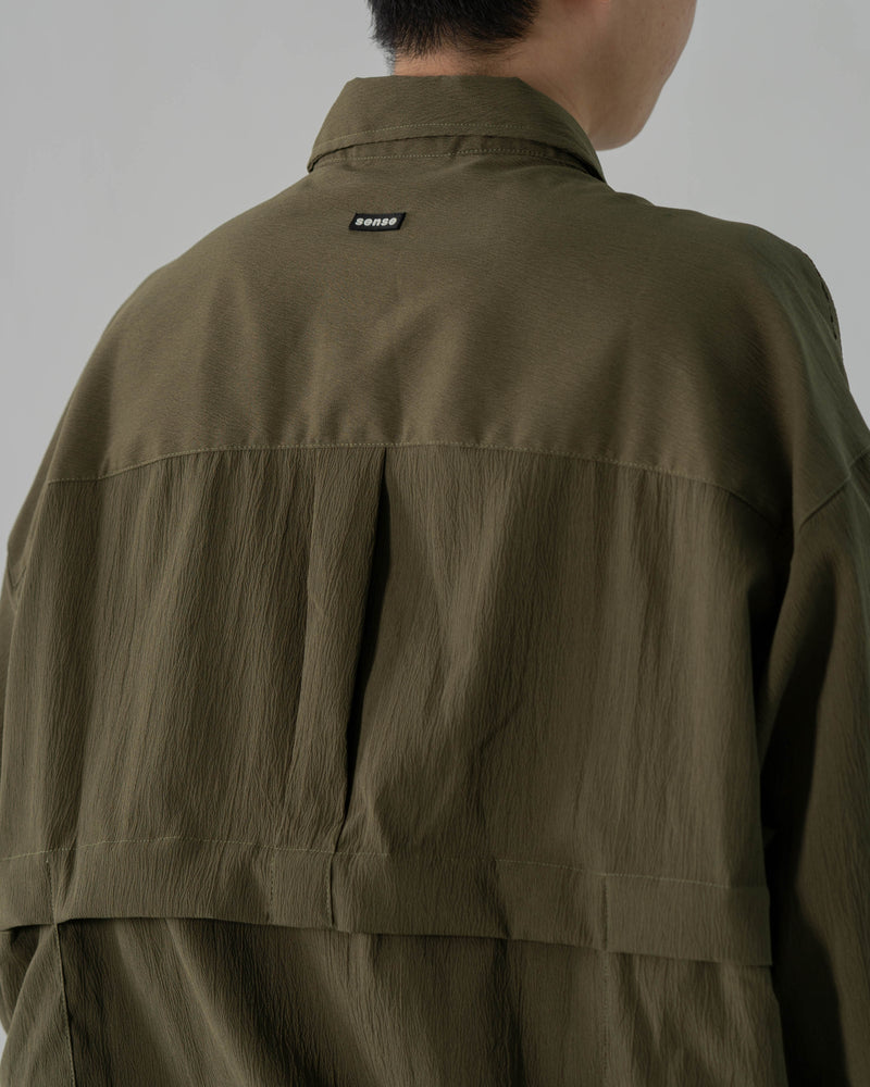 
                  
                    Flad Pocket LS Shirt Olive【M22-46OL】
                  
                
