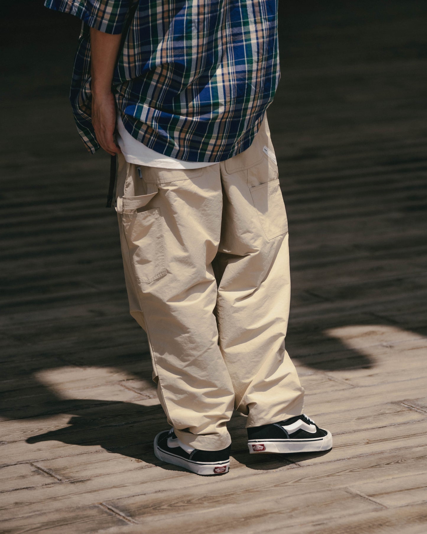 
                  
                    Wide Work Trousers Cream【M23-18CM】
                  
                