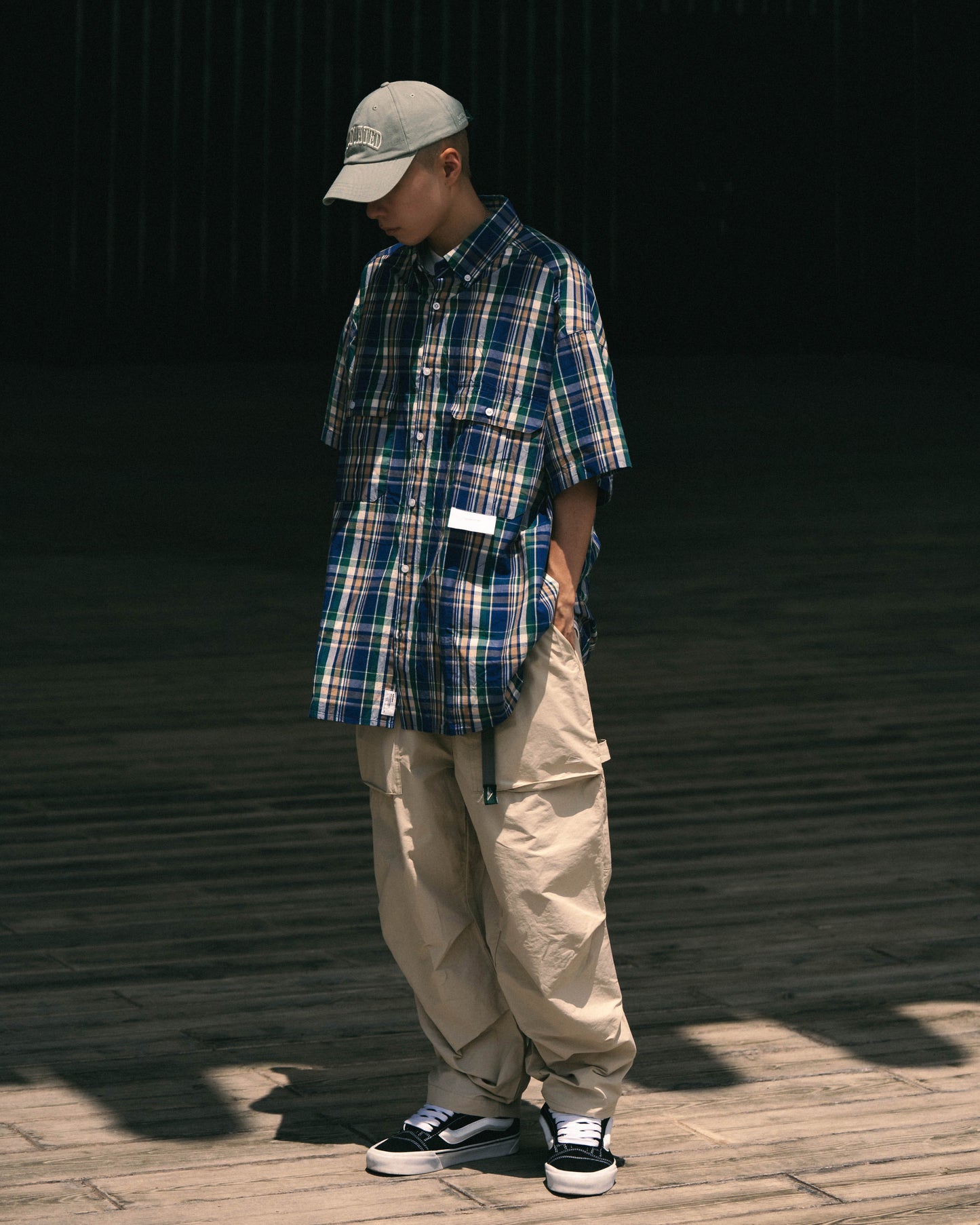 
                  
                    Wide Work Trousers Cream【M23-18CM】
                  
                