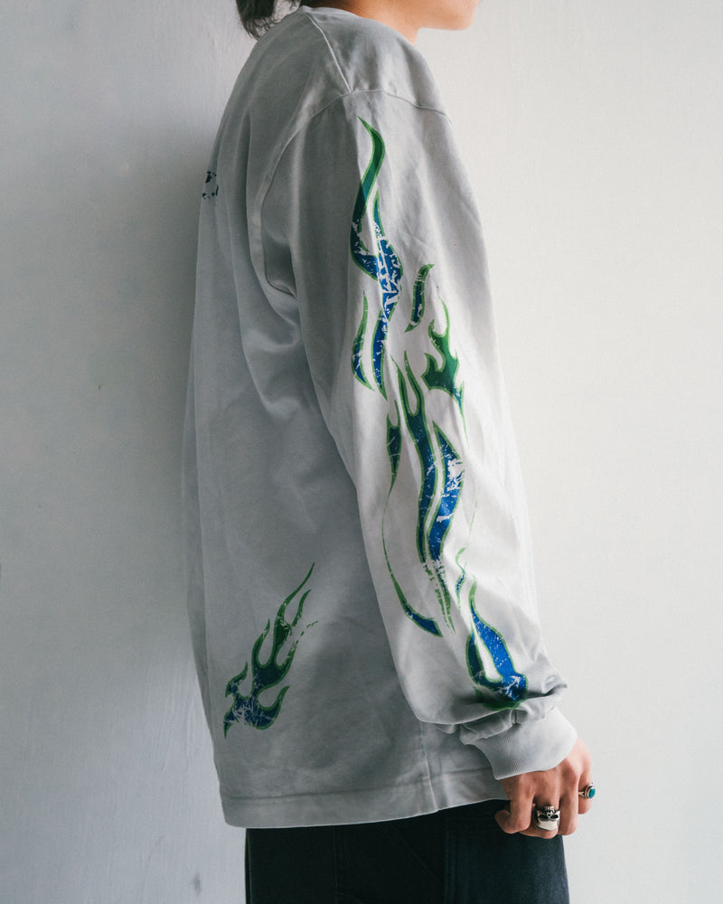 
                  
                    Faded Flame LS Greyish White【M24-T22GW】
                  
                