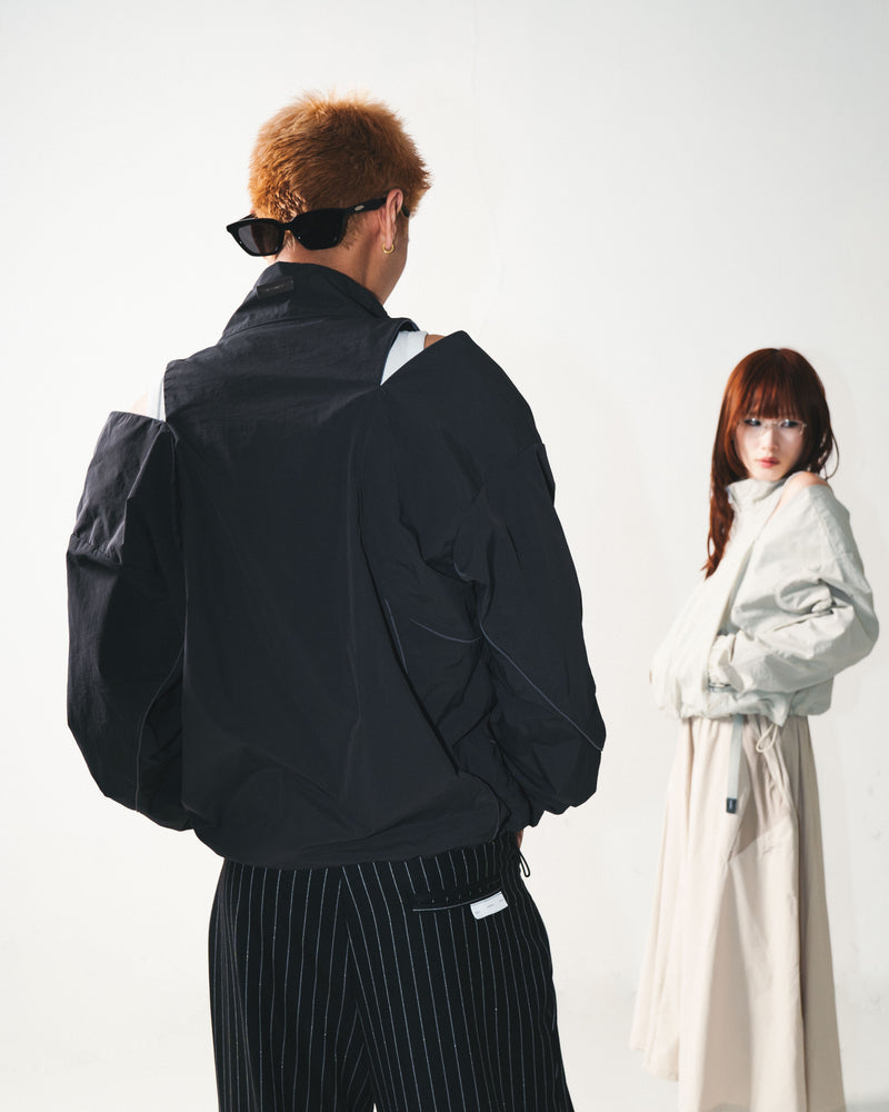 
                  
                    Technical Zip Track Jacket Grey【L24-48GY】
                  
                